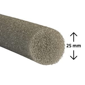 Cordón de respaldo de Celda cerrada para juntas, Sikaflex 25 mm