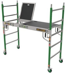 andamio de fibra de vidrio