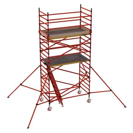 Andamio dieléctrco de fibra de vidrio 4+1