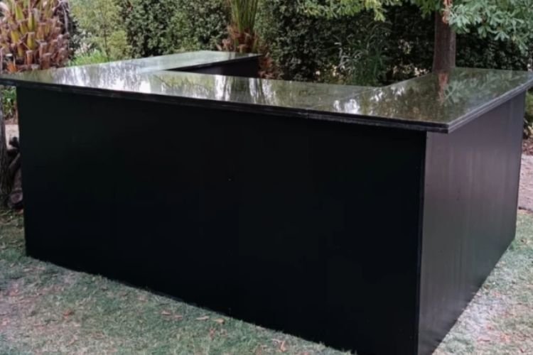 mueble de terciado fenólico en exterior